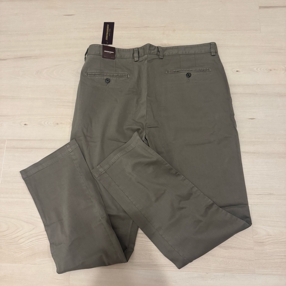 Johnston & Murphy Men's Washed Chinos - Picture 8 of 8